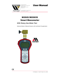 Thumbnail of document Manual - ZM2001 Series Rotary Gas Meter Tester